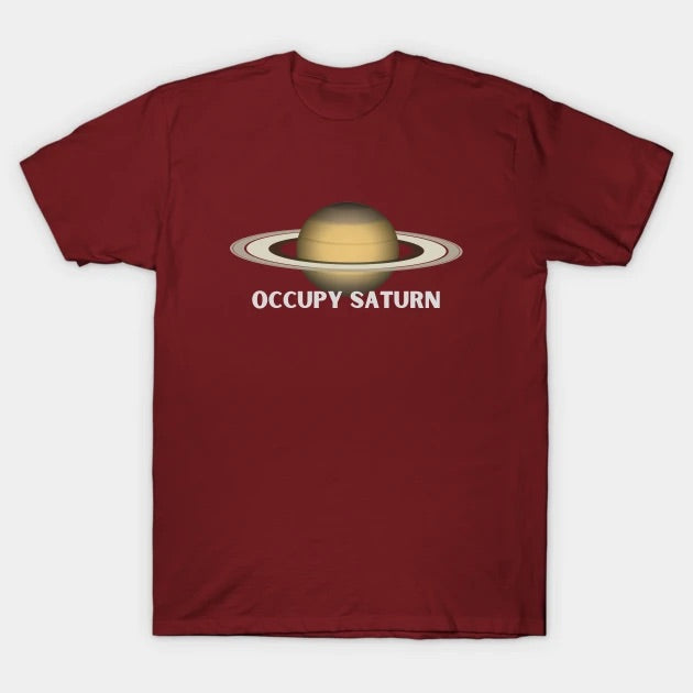 Saturn Maroon Shirt