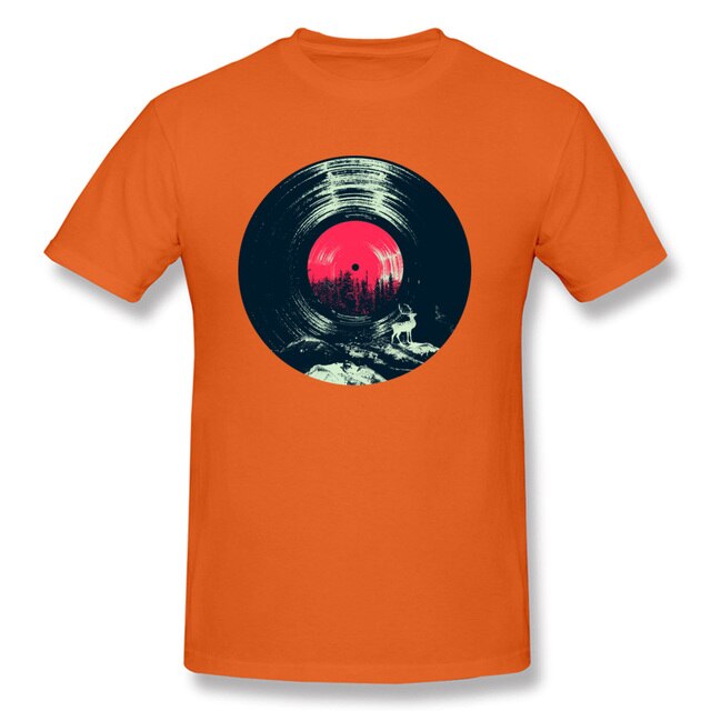 Classic Vinyl Orange Shirt
